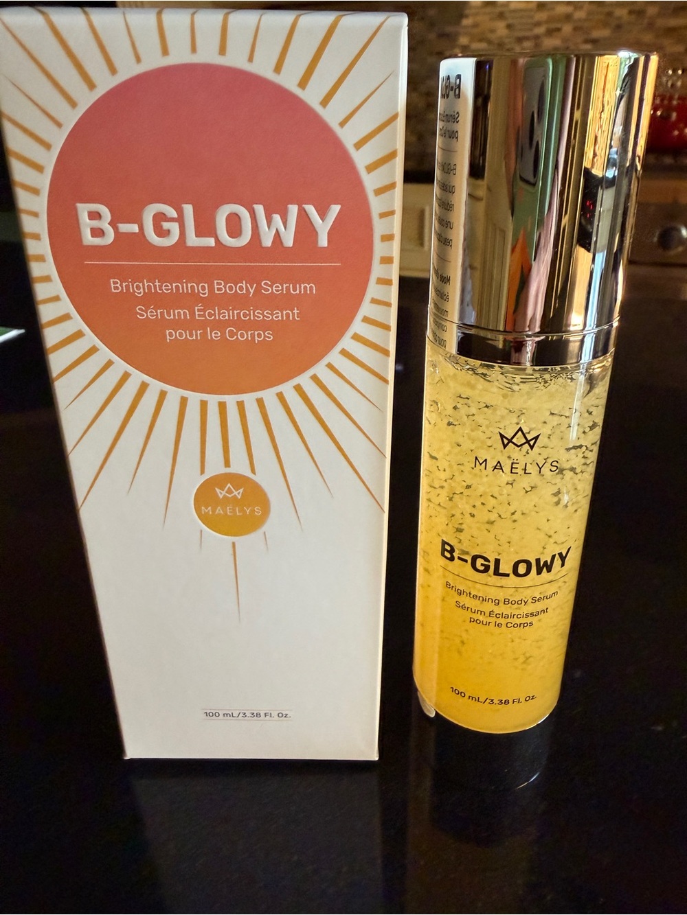 Maelys B-GLOWY Brightening Body Serum — NEW in box